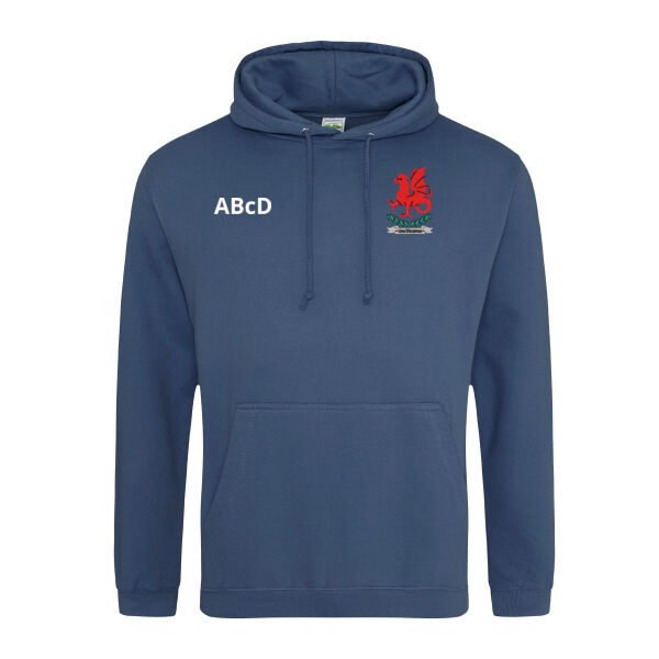 Wellington College Leavers Hoodie - Airforce Blue Thumbnail