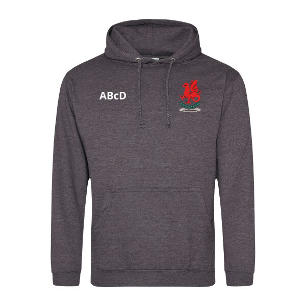 Wellington College Leavers Hoodie - Charcoal Thumbnail