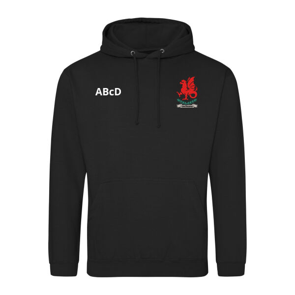 Wellington College Leavers Hoodie - Jet Black Thumbnail